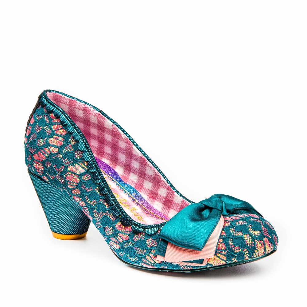 Slinky Dink Irregular Choice turquoise